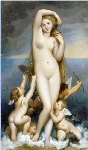 Fæðing Venus eftir Ingres