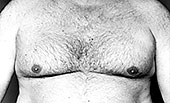 a hairy chest
